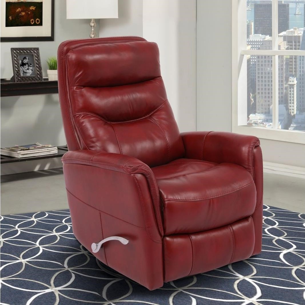 Parker Living Gemini Contemporary Swivel Glider Recliner with Padded